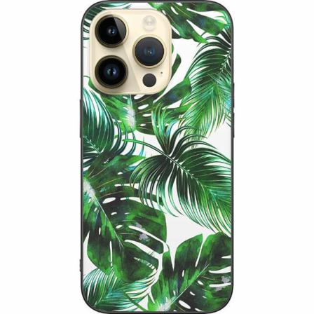 Apple Iphone 14 Pro Svart Skal Löv