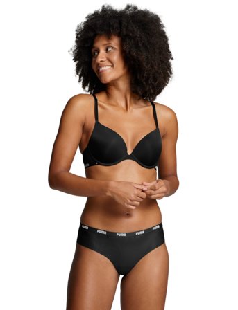 PUMA Puma Women Microfiber Brazilian 2P - Black - XL