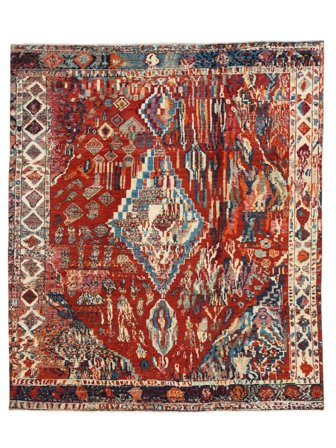 Medallion Large Moroccan Berber - Afghanistan 253X294 Wool, Rug
