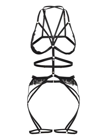 Hunkemöller Nienke Body Harness - Black - S