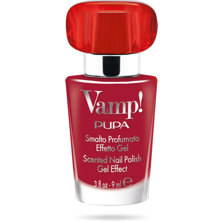 Pupa Vamp Smalto Profumato Effetto Gel 212 Loving Red 9ml