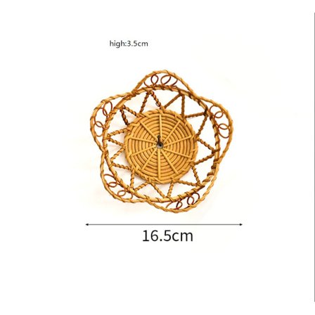 1 kpl Säilytyskori/Seinälle ripustettava koriste Boho-tyyli Kotijuhlat Kori Hedelmä tarjoilulautanen Välipalatarjotin Seinäkoriste Säilytys Kutomo 