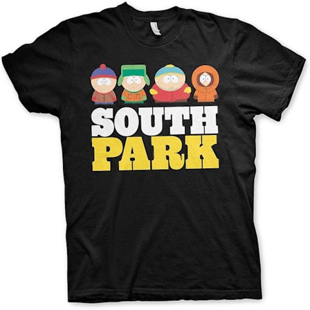 South Park T-skjorte for menn (svart) - voksen, 3xl