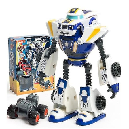 Blaze Monster Machines Anime Figur Cartoon Plast/legering Deformeret Bil Action Figur Model Legetøj til Børn Børnefødselsdagsgaver - Actionfigurer
