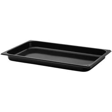 Kantin Patina GN 1/1-40 Emaljerad svart