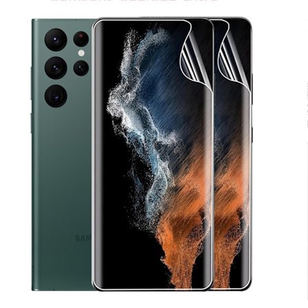 Blød skærmbeskytter PET 0,2 mm Samsung Galaxy S22 Ultra