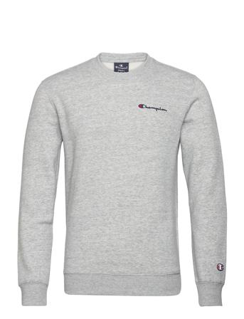 Crewneck Sweatshirt Sweat-shirt Genser Grå Champion*Betinget Tilbud