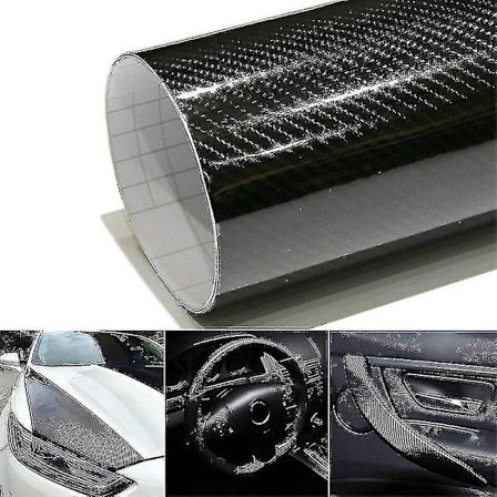 Ny 1m/2m/3m/4m/ * 50cm 5d Gloss Car Carbon Fiber Vinyl Wrap Stic