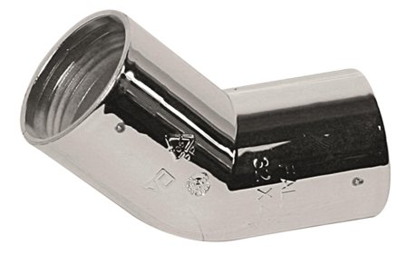 Faluplast 2910379 Bøy 45°, forkrommet 32 mm, Innendørsavløp