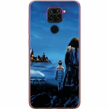 Xiaomi Redmi Note 9 Genomskinligt Skal Harry Potter Hogwarts L