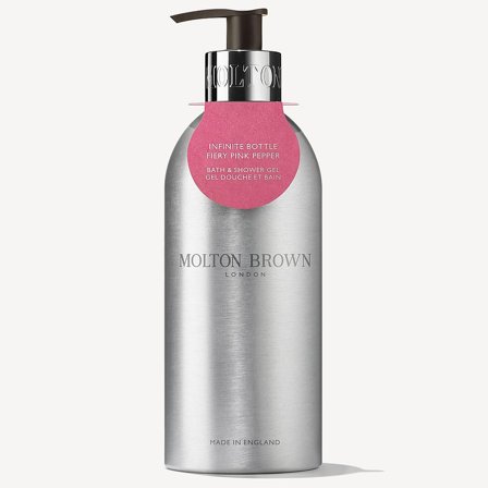 Molton Brown Infinite Bottle Fiery Pink Pepper Bath & Shower Gel 400 ml, Skincare, Kropspleje, Bodyshampoo