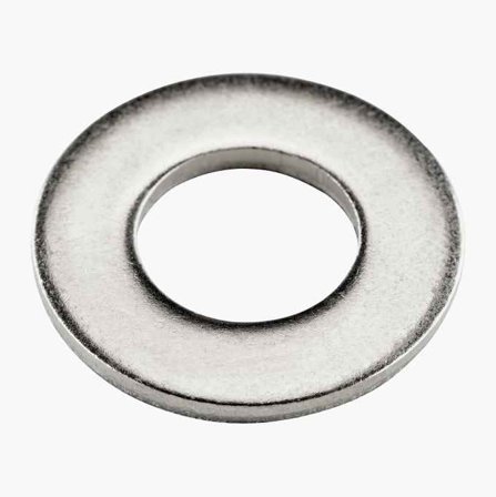 Biltema - Rund skive M10 x Ø20 mm A4 25 stk.