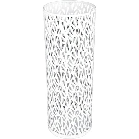 Paraplyholder i metal, stående paraplystativ til entreen, hul rund paraplyholder, organisering til kontorindretning til hjemhotel (lille)