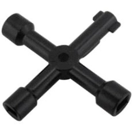 ELLEFSEN SIKKERHET KRANNØKKEL KRYSS-MULTI MED VINGER