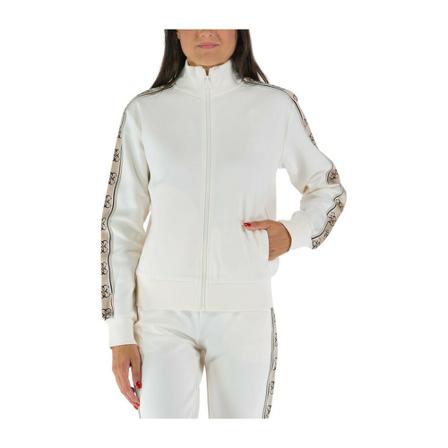 Guess, Zip through sweatshirt Wit, Dames, Maat:L