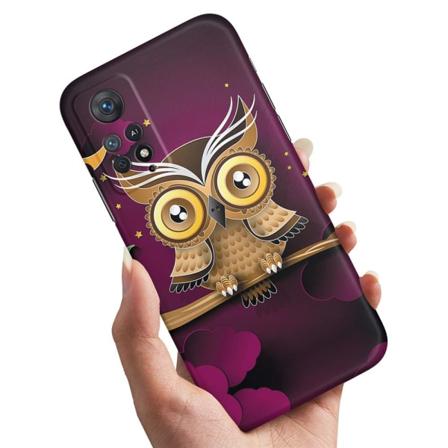 Xiaomi Redmi Note 11 Pro - Cover/Mobilcover Lysbrun Ugle