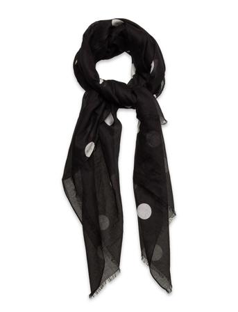 Deimos Corga Scarf Accessories Scarves Lightweight Scarves Sort Becksöndergaard