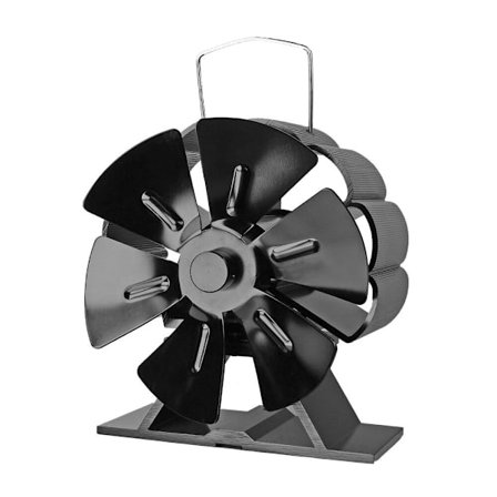 6 Blade Peis Vifte Komfyr Vifte Varmedrevet Vifte