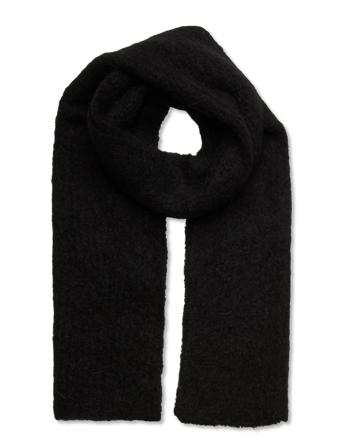 Pcbera Wool Long Scarf Noos Black Pieces