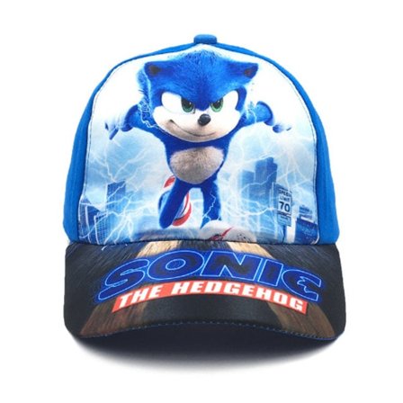 Sonic The Hedgehog Hat Cap basebollkeps för pojkar, flickor - hög kvalitet