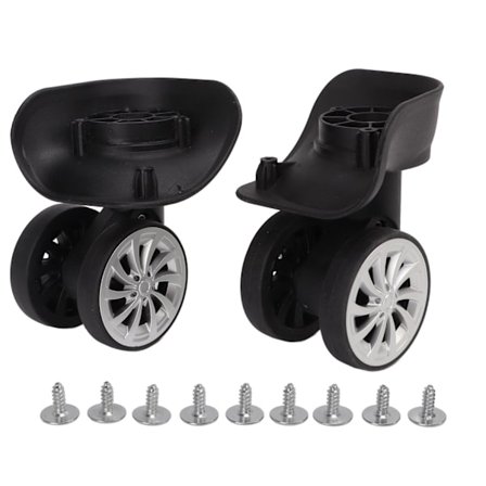 Udskiftningshjul til Kuffert - Drejelige Rejsekufferthjul - Tilbehør til Reparation og Udskiftning