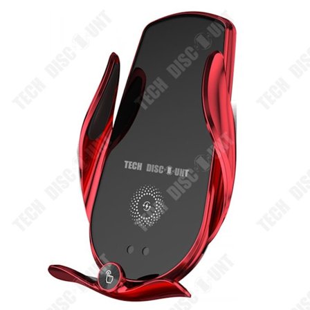 TD Magnetic Car Navigation Holder Snabb trådlös laddning Auto Induktion Bilfäste