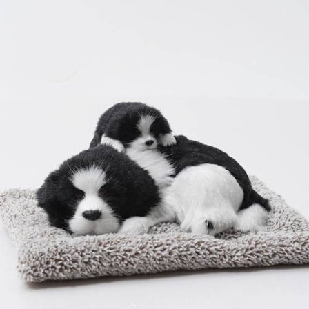 Bil plyslegetøj instrumentbræt ornament sød form fluffy åndbar dyr legetøj til indretning Type4