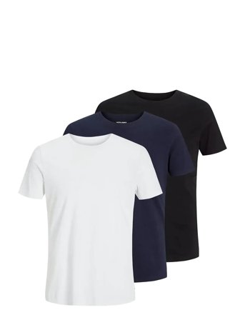 Jack & Jones | Jjeorganic Basic Tee Ss O-Ne 3Pk Mp Noos | L