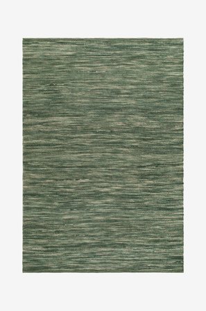 KM Home - Uldtæppe Skagen - Grøn - Uldtæpper - 300X400 - Fra Homeroom