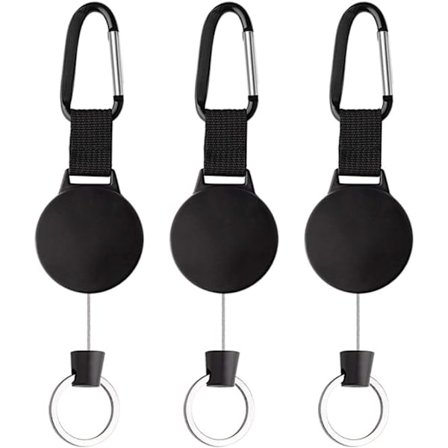 Tungt uttrekkbart nøkkelring