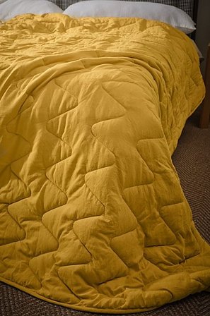 Jotex - Tagesdecke Olivenöl - RORY - Kaufe Tagesdecken bei Jotex