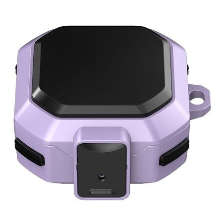 Samsung Galaxy Buds2 / Buds Pro / Buds Live laddningsfodral med spänne - Lila