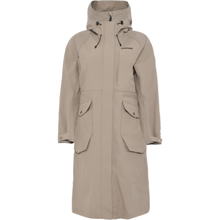 Didriksons W's Louise Parka Long Ash Brown