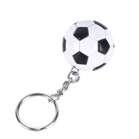 3D Sport Fotboll Souvenirer Nyckelring i PU-läder G
