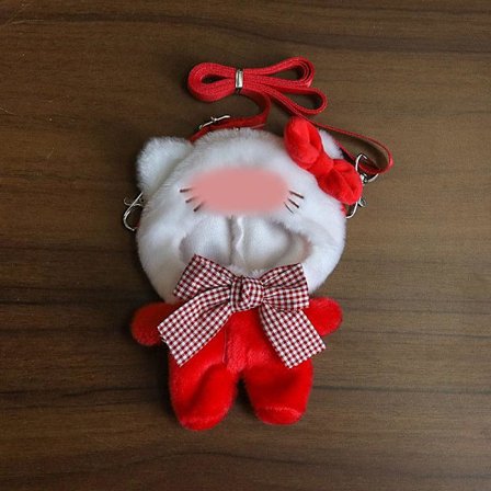 Kuromi Melody Cinnamoroll Plysjdukke Crossbody Taske Dekoration