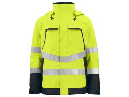 PROJOB Skaljacka 6440 kl3 gul/sv 2XL - Lyreco - Arbetskläder > Arbetsjackor > Hantverk- och servicejackor