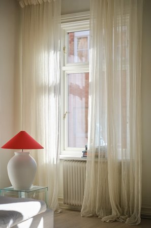 Jotex - Lingardin 2-pakke Naturhvit - ELLEN - Kjøp Lingardiner hos Jotex