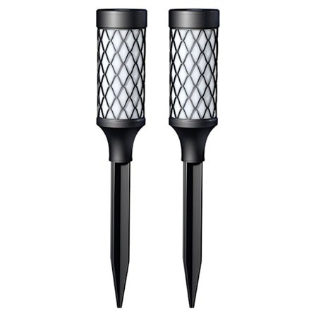 10LED Vandtæt Solcellelampe Nedgravet Havelampe Udendørs Have Stisbelysning Landskabshave Dekoration Solcellelampe A