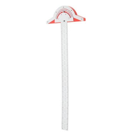 Woodworker Edge Lineal Vinkelmåler vinkelmåler 20INCH