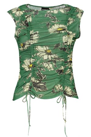 Desigual Canotta Donna Verde