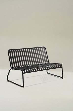 Jotex - Loungesofa Svart - BELLEVILLE - Kjøp Hagesofaer & hagebenker hos Jotex