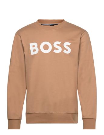 Soleri 02 Sweat-shirt Genser Beige BOSS*Betinget Tilbud