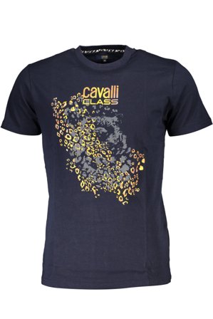 Cavalli Class T-shirt Maniche Corte Uomo Blu