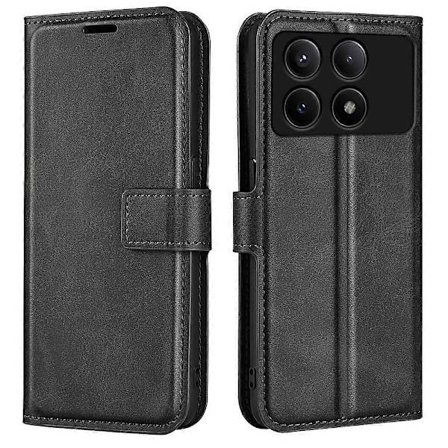 Kompatibel med Xiaomi Redmi K70E 5G/Poco X6 Pro 5G Etui Stødsikkert PU Læder Kortholder Telefon Cover-lingling}