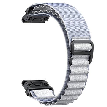 22mm 26mm Nylon Quick Fit Armband kompatibel med Garmin Fenix 7X 7 Pro Fenix 6X 6 5X 5Plus Tactix 7 kompatibla Forerunner 965 955 Enduro 2 Loop Band