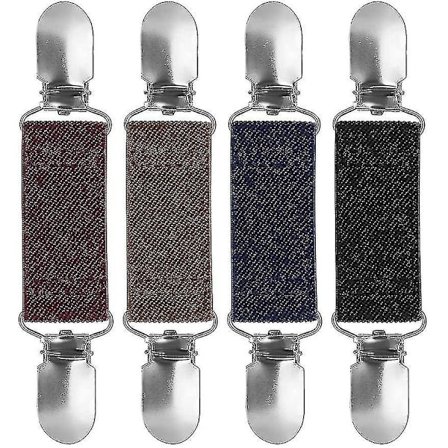 4 stk genserklips, genser cardigan klips, elastisk klips unisex enkel