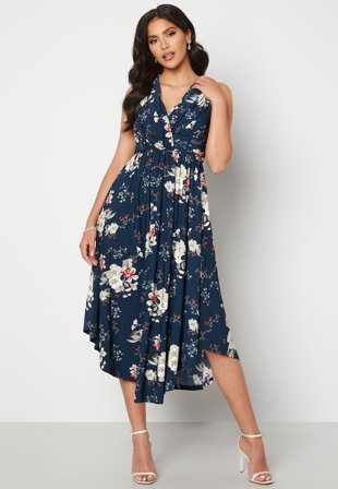 Chiara Forthi Valeria Dress Navy / Floral Klær
