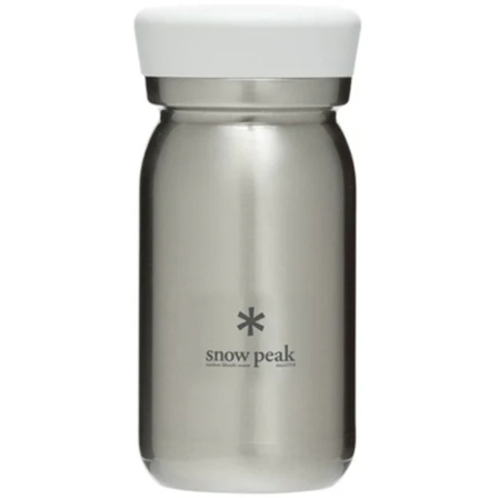 Snow Peak Stainless Vacuum Bottle Milk 350 Clear