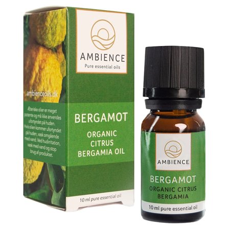 Ambience Bergamot Olie Økologisk 10 ml, Tøj & Bolig, Duftolier, Æteriske Olier
