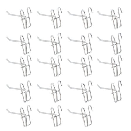 15 kpl Gridwall-koukut, paneelinäyttökoukut, Gridwall-näyttökoukut vähittäismyymälään, autotalleihin ja työpajoihin